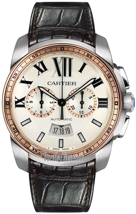 buy calibre de cartier chronograph|cartier chronograph price.